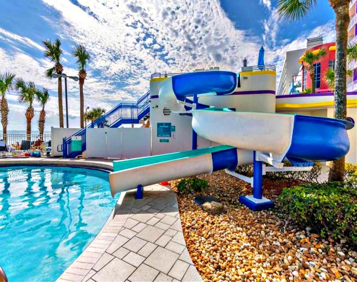 1 Bedroom Direct Oceanfront Condo Wyndham Ocean Walk Resort - Daytona Funland 703 Παραλία Ντειτόνα Εξωτερικό φωτογραφία
